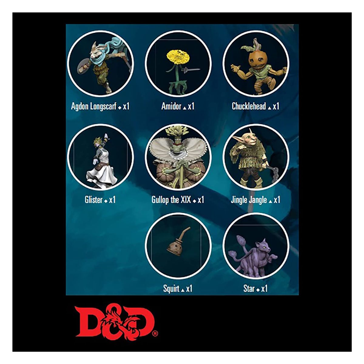 D&D Idols of the Realms The Wild Beyond The Witchlight 2D Set 2