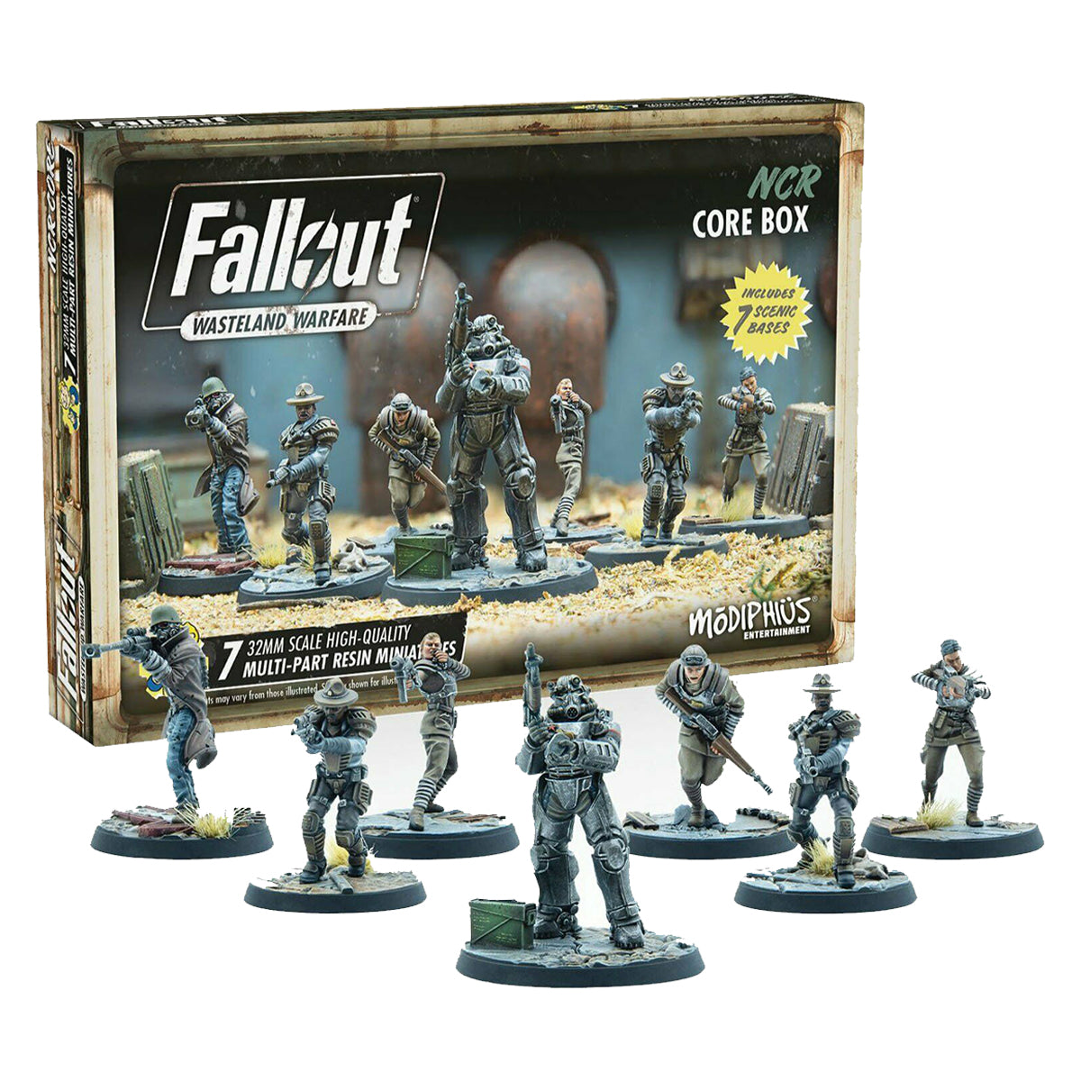 Fallout Wasteland Warfare NCR Core Box