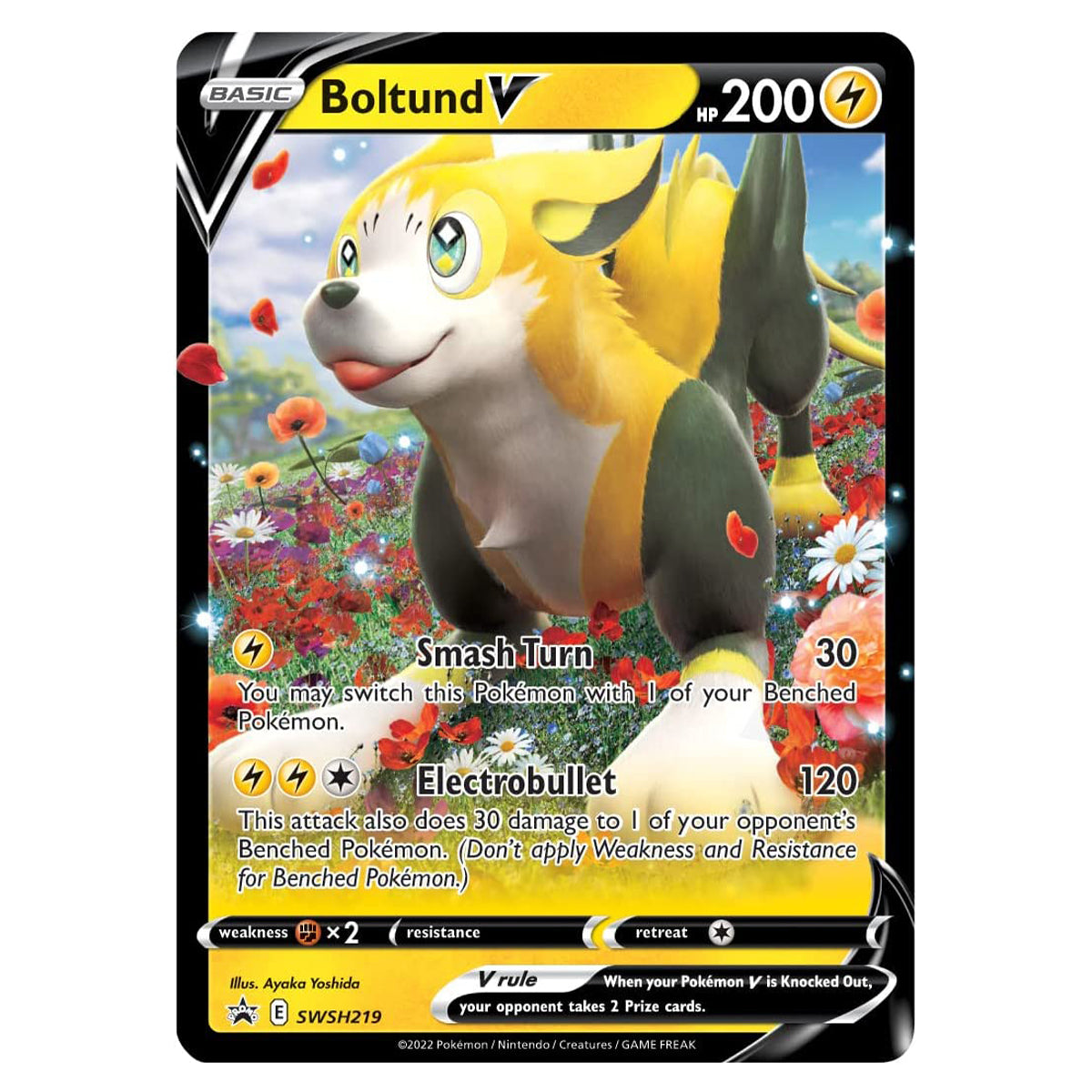 Pokemon TCG: Boltund V Showcase