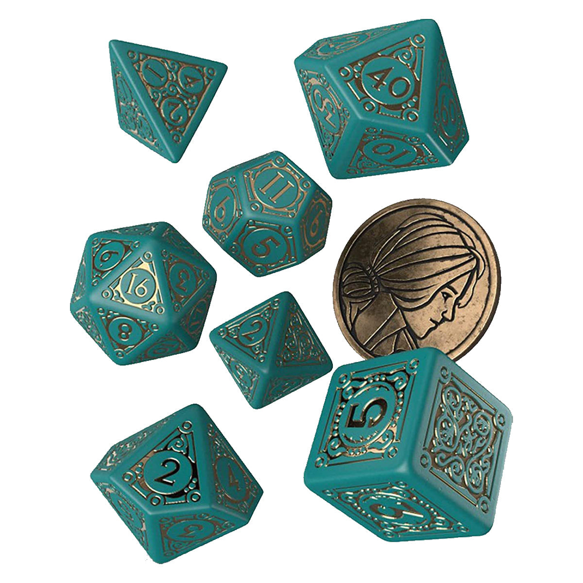 Q Workshop The Witcher Dice Set Triss - The Beautiful Healer