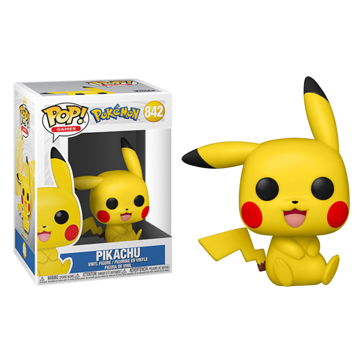 Pokemon Pikachu Sitting Pop Vinyl RS