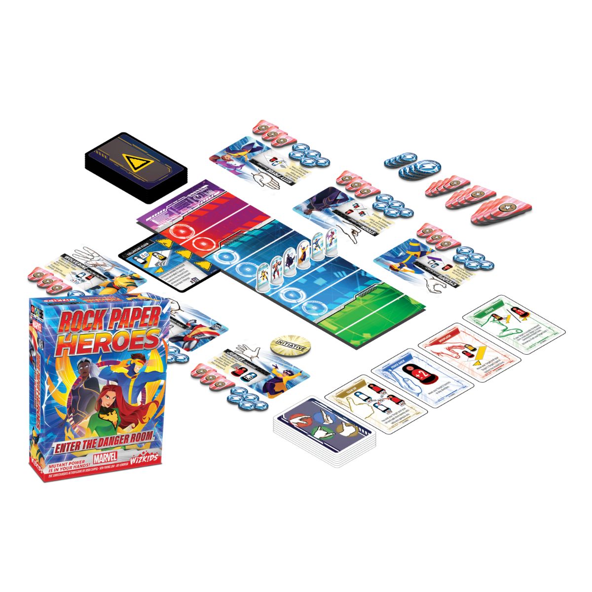 Marvel Rock Paper Heroes Enter the Danger Room