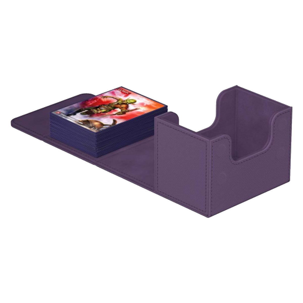 Ultimate Guard Sidewinder 80+ Xenoskin Monocolor Purple Deck Box