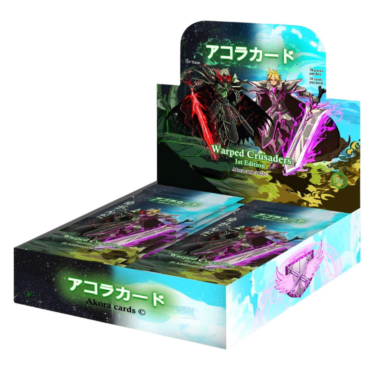 Akora TCG Warped Crusaders Booster Box 1st Edition
