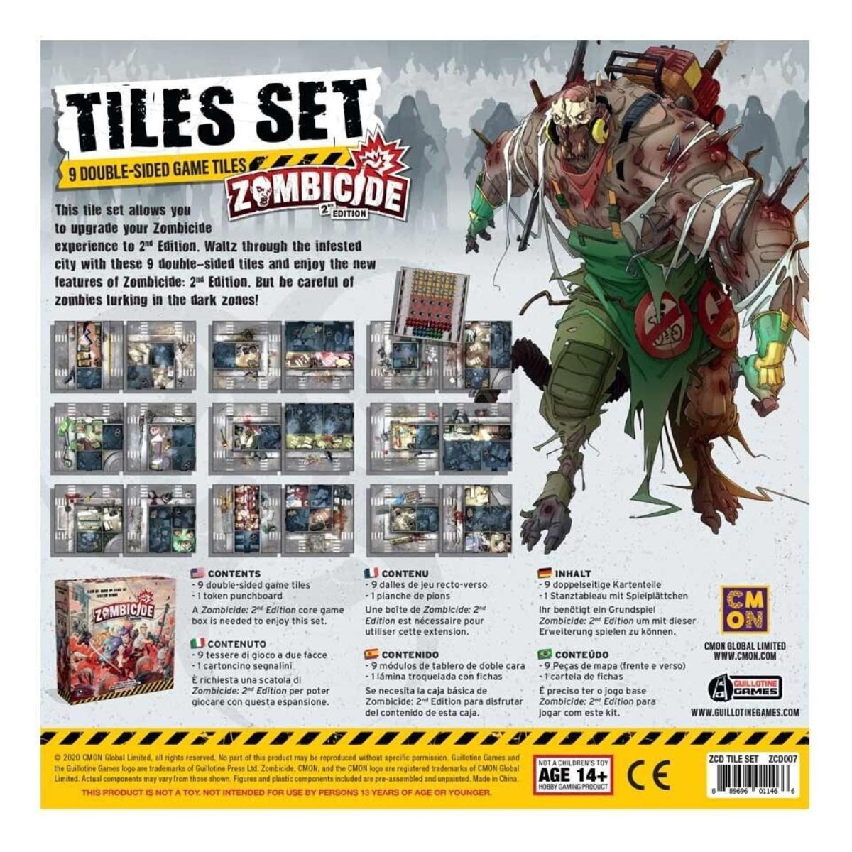 Zombicide 2nd Edition Tile Set