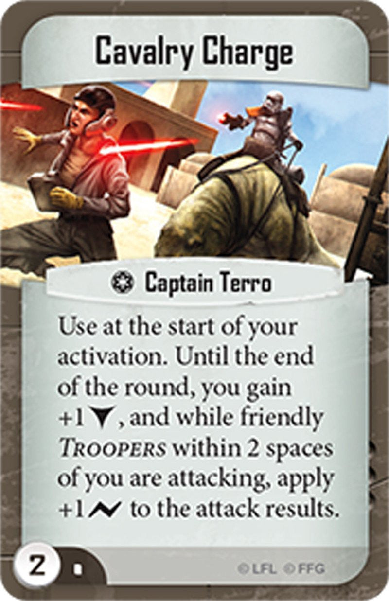 Star Wars Imperial Assault Captain Terro Wasteland Enforcer Pack