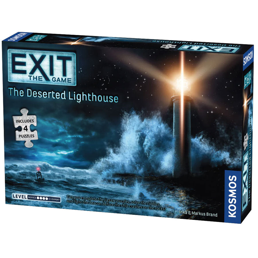 Exit the Game The Deserted Lighthouse Jigsaw Puzzle and Game