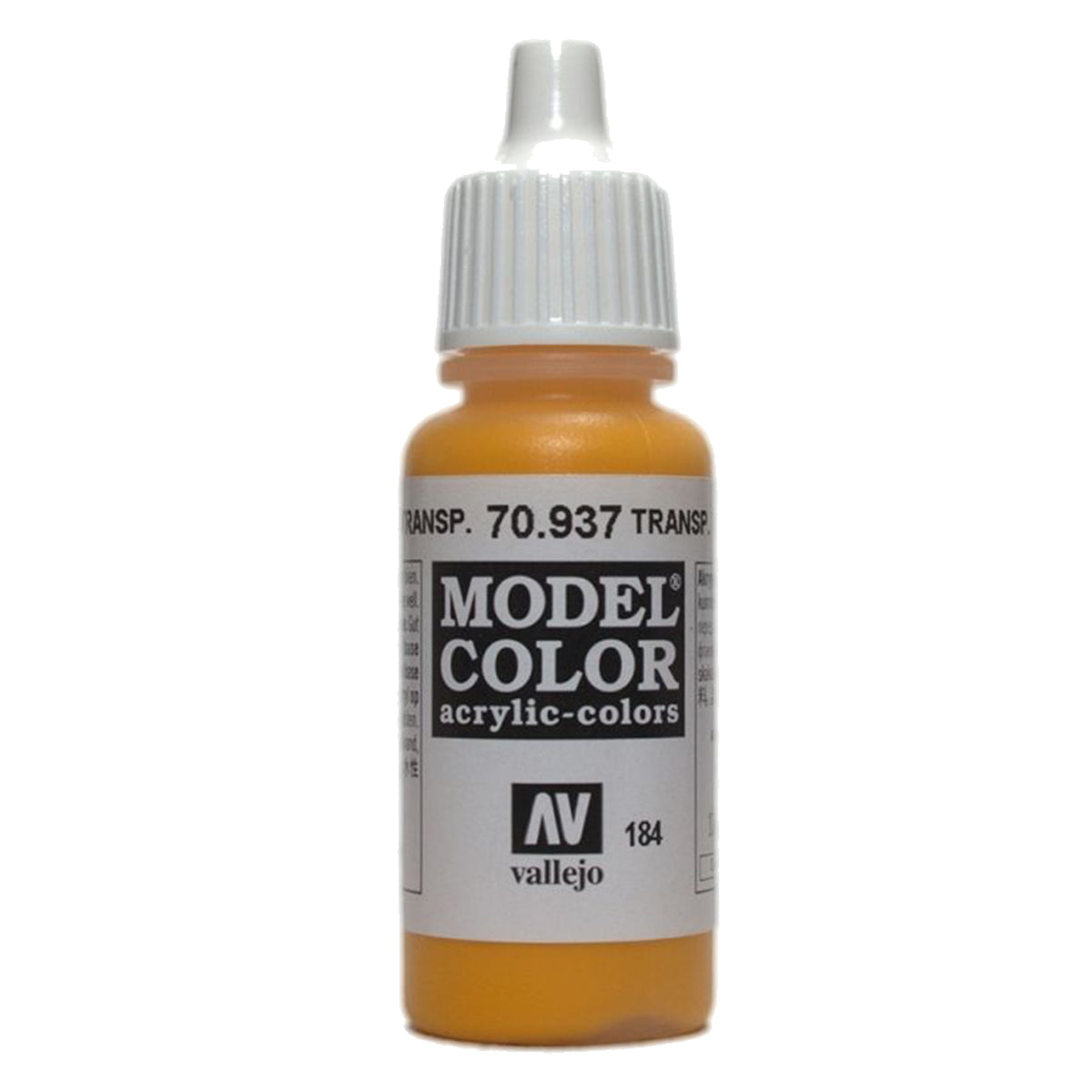 Vallejo Model Colour - Transparent Yellow 17 ml