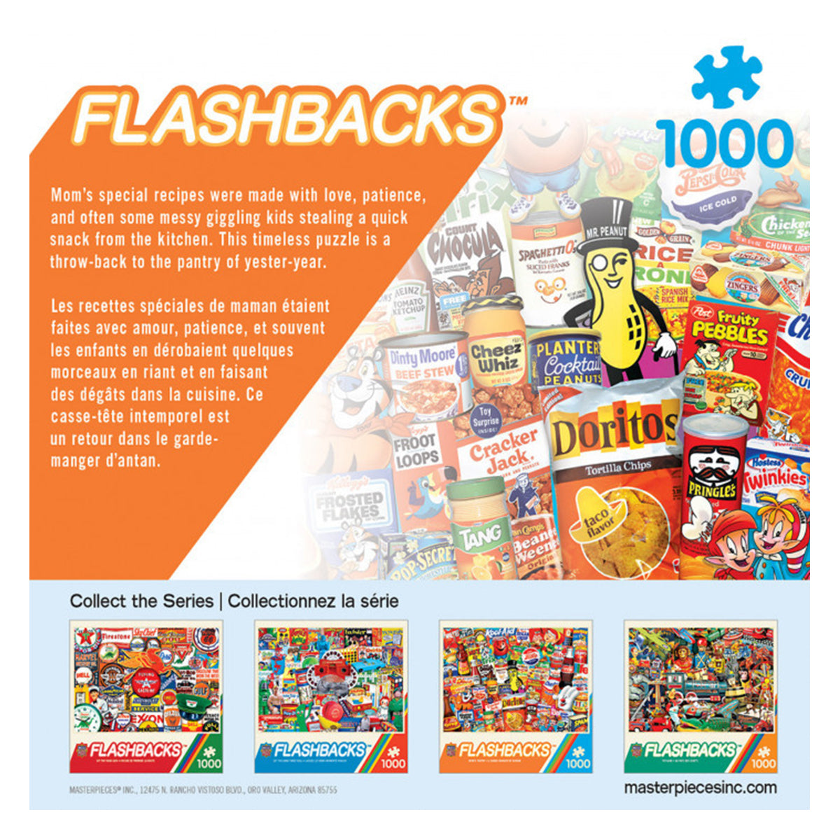 Masterpieces Puzzle Flashbacks Mom's Pantry Puzzle 1000 pieces