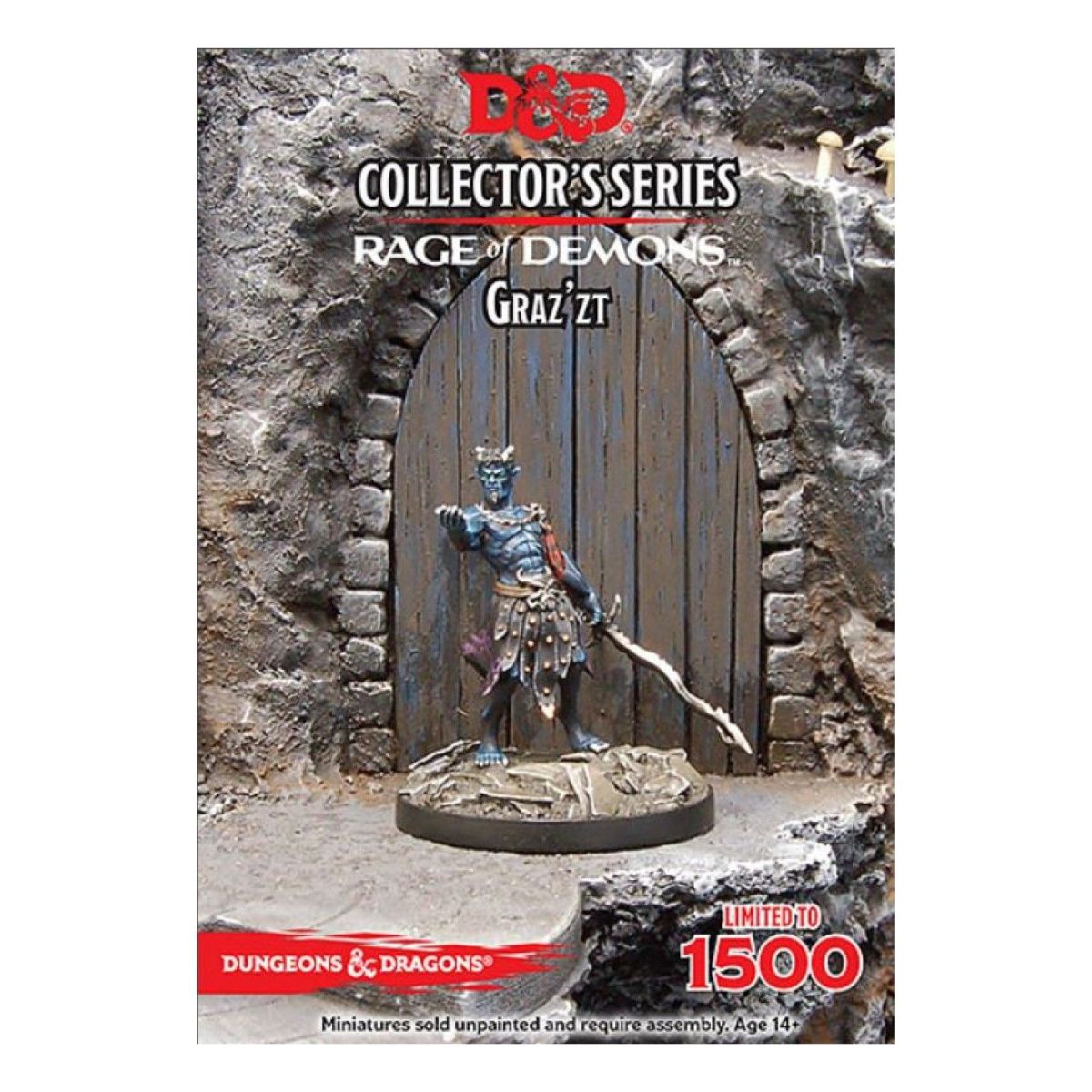 D&D Collectors Series Miniatures Rage of Demons Demon Lord Graz'zt