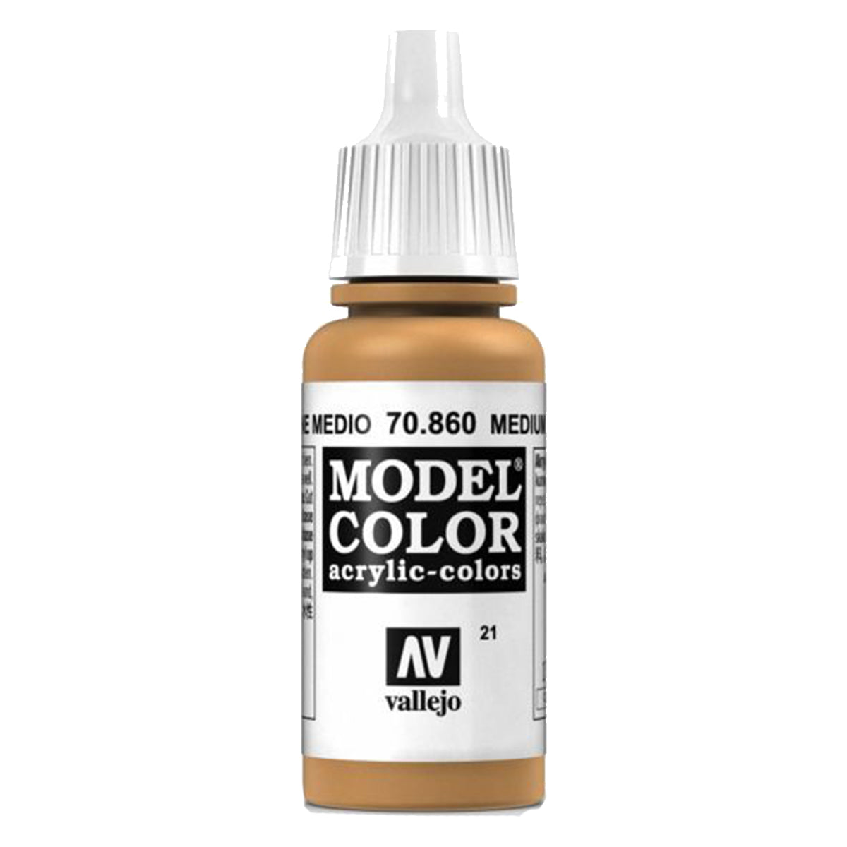 Vallejo Model Colour - Medium Fleshtone 17 ml