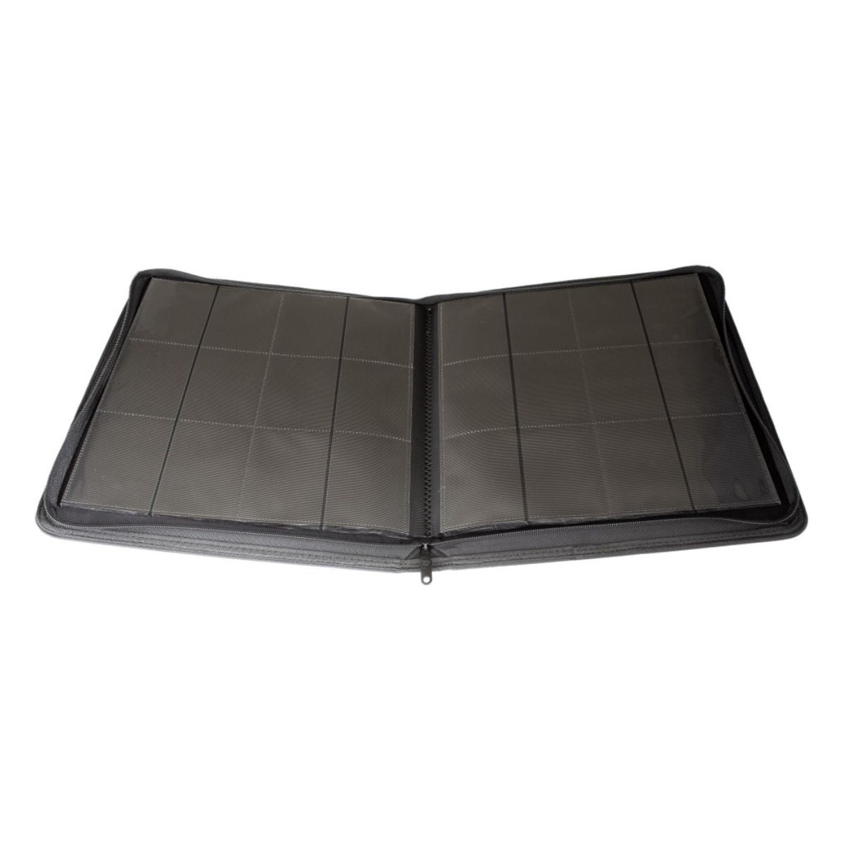 Collector's Series 12 Pocket Zip Trading Card Binder - BLACK