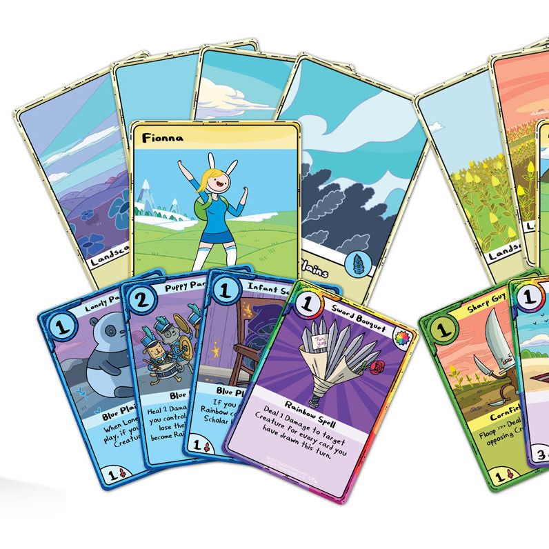 Adventure Time Card Wars Fionna Vs Cake