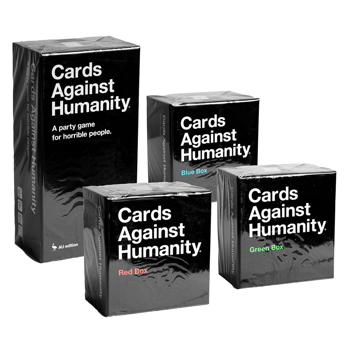 Cards Against Humanity AU Version 2.0 + Choice of Expansion (RED/BLUE/GREEN)