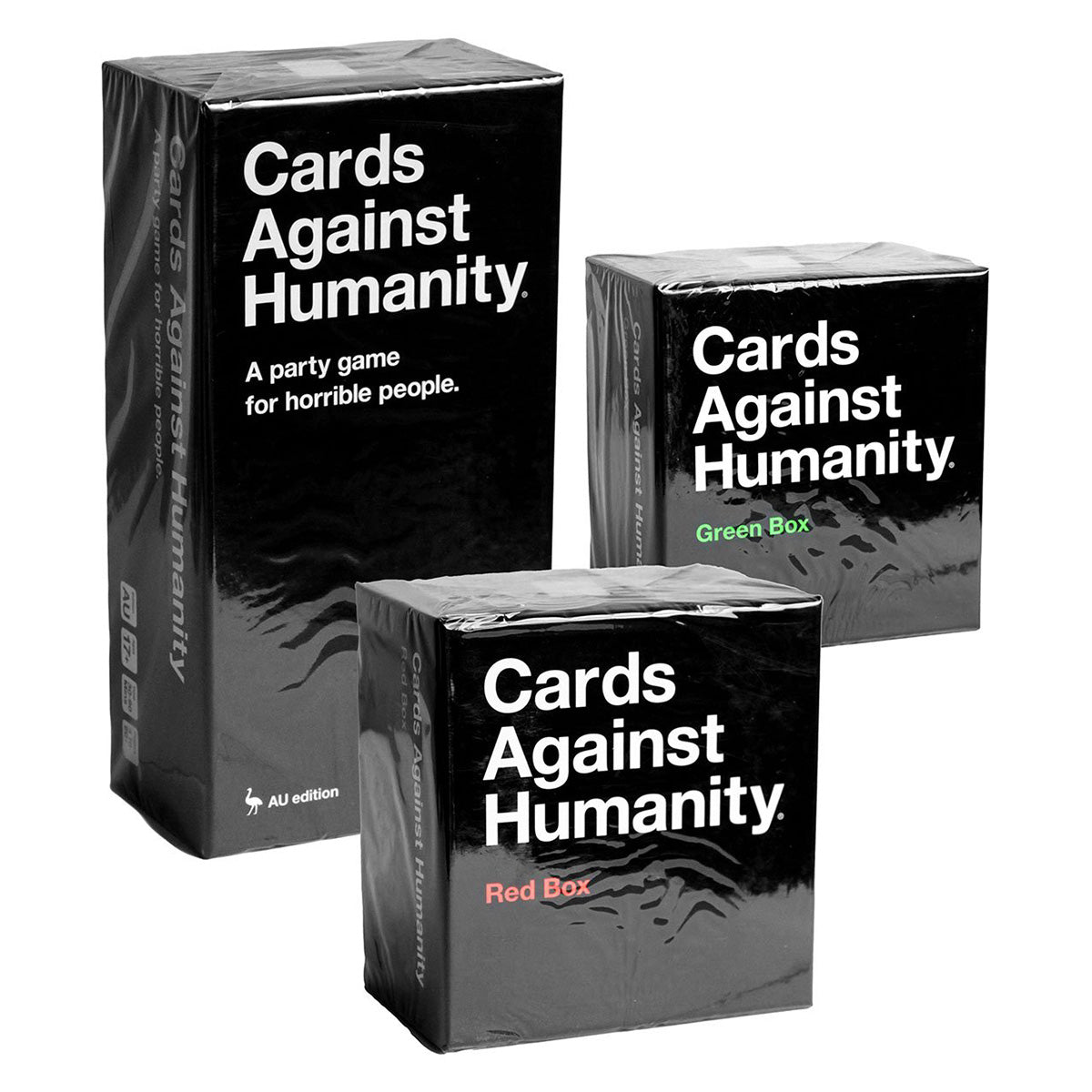 Cards Against Humanity AU Version 2.0 + Choice of Expansion (RED/BLUE/GREEN)