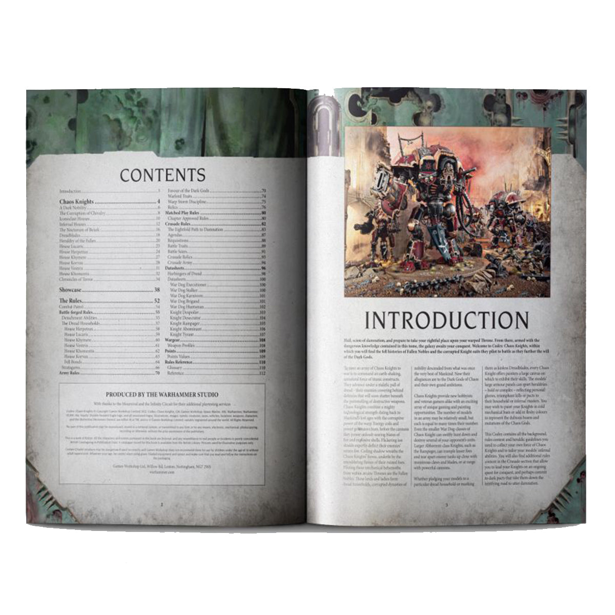 Warhammer 40K Codex: Chaos Knights