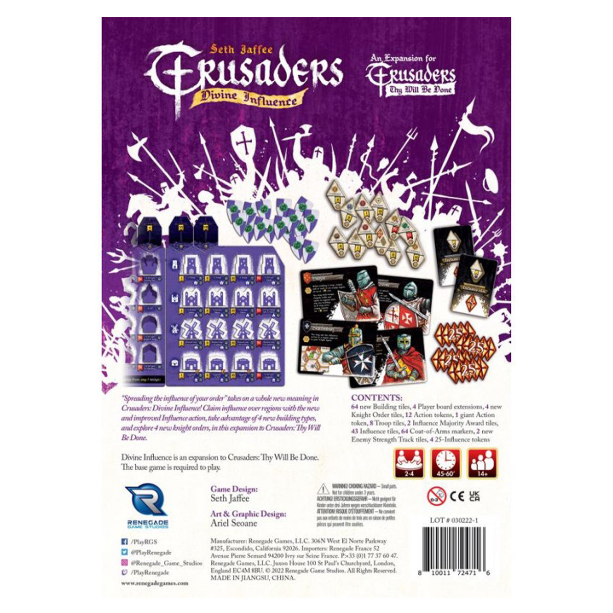 Crusaders: Divine Influence Expansion