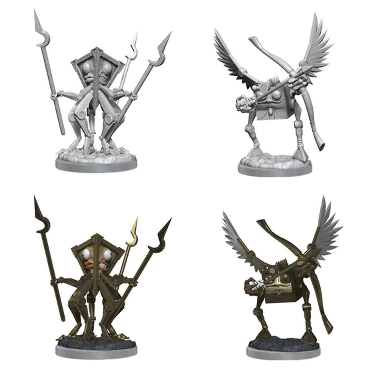 D&D Nolzurs Marvelous Unpainted Miniatures Modrons