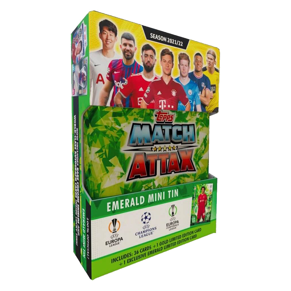 UEFA Champions League 2021/2022 Edition Mini Tins (Set of 4) MATCH ATTAX