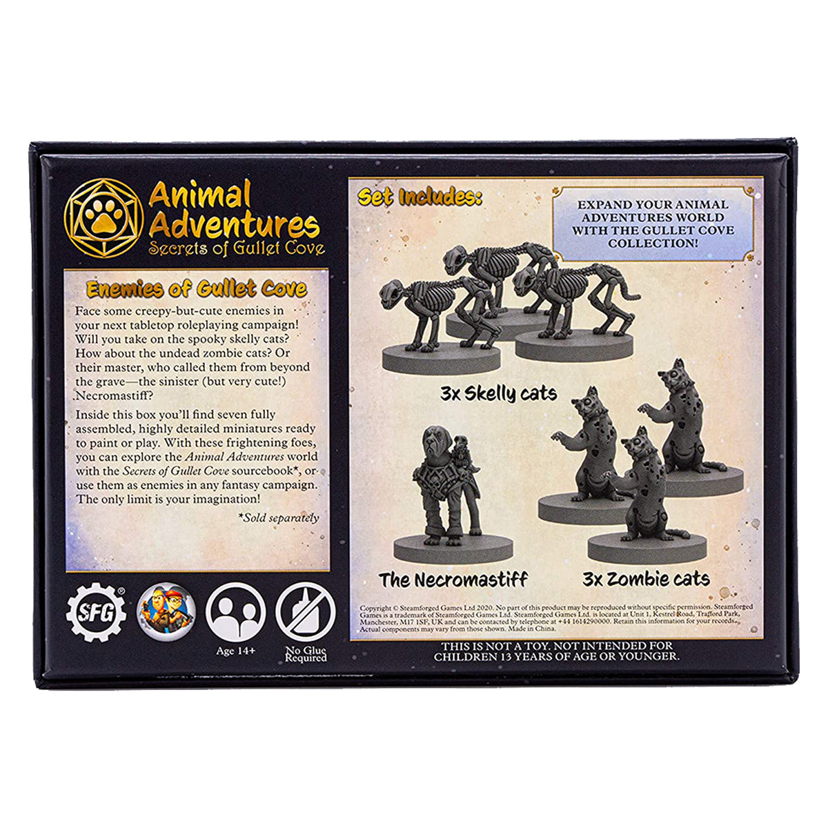 Animal Adventures RPG Enemies of Gullet Cove