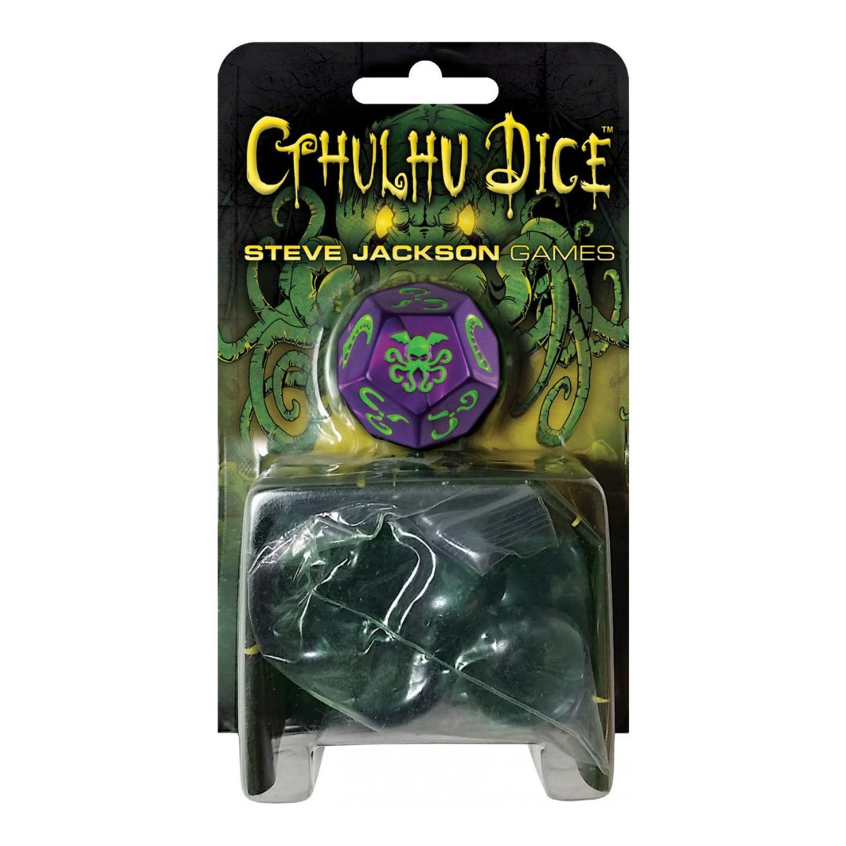 Cthulu Dice Purple