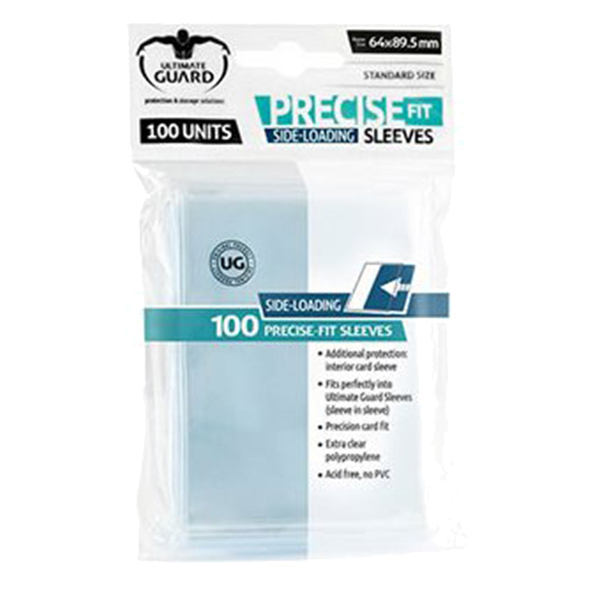 Ultimate Guard Precise-Fit Side Loading Standard Size 100 Sleeves