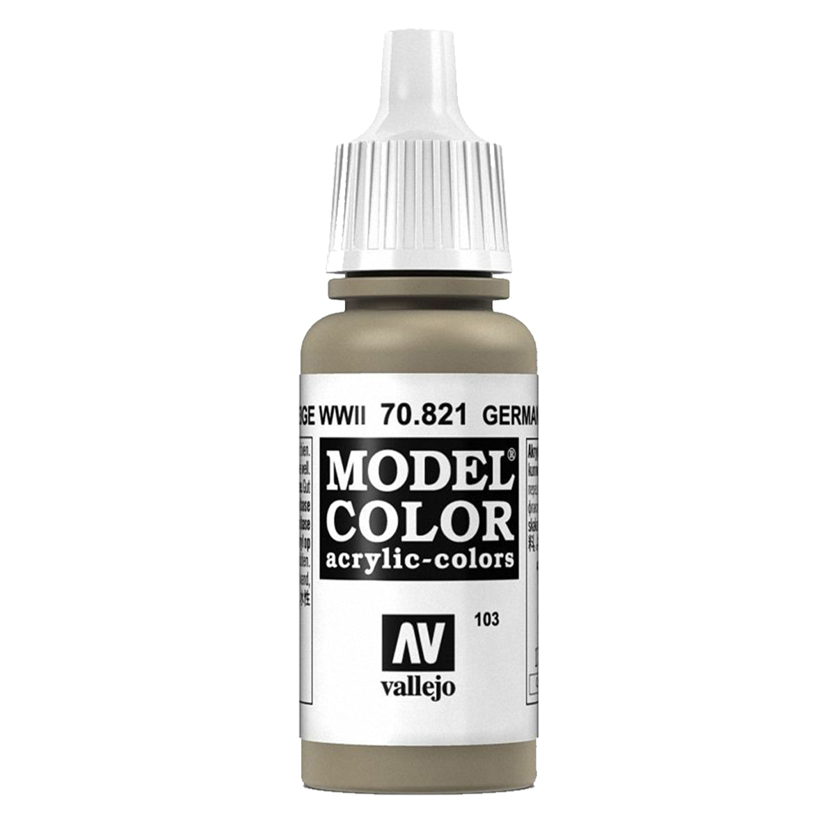 Vallejo Model Colour - German Cam Beige WWII 17 ml