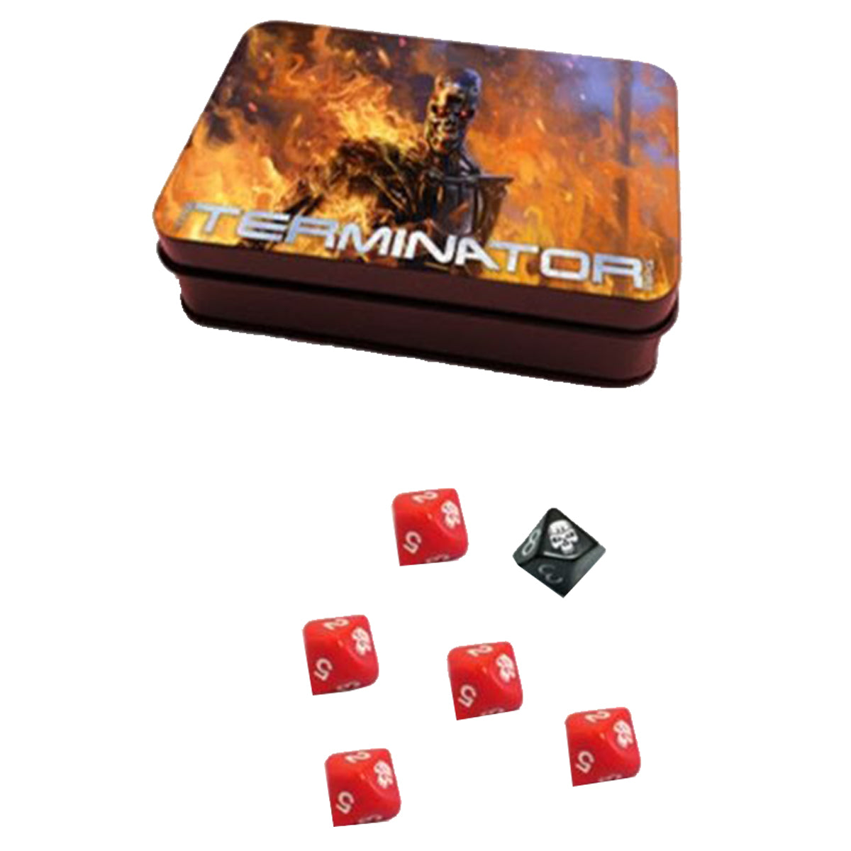 The Terminator RPG - Limited Edition Dice Tin Set