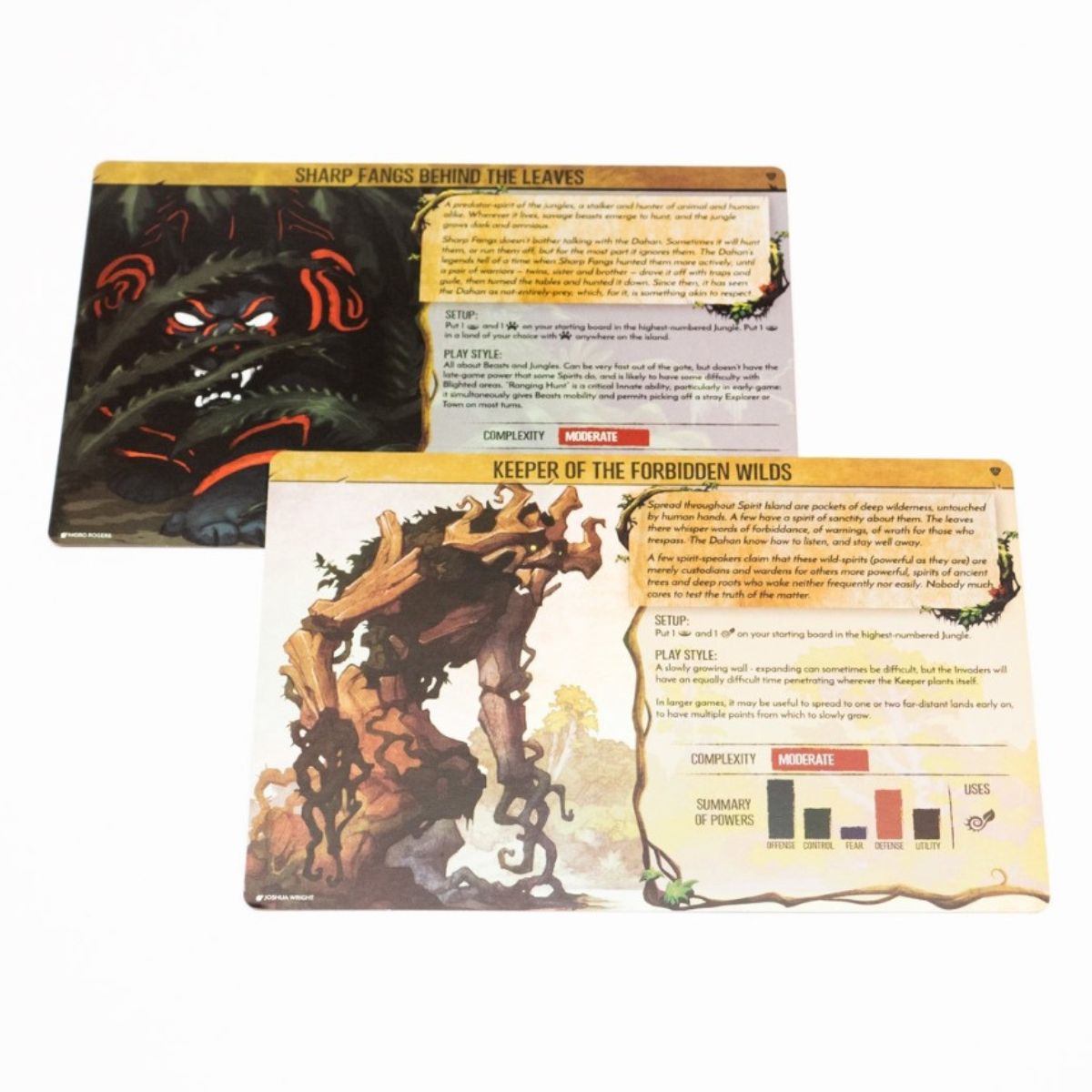 Spirit Island Branch & Claw Foil Panels