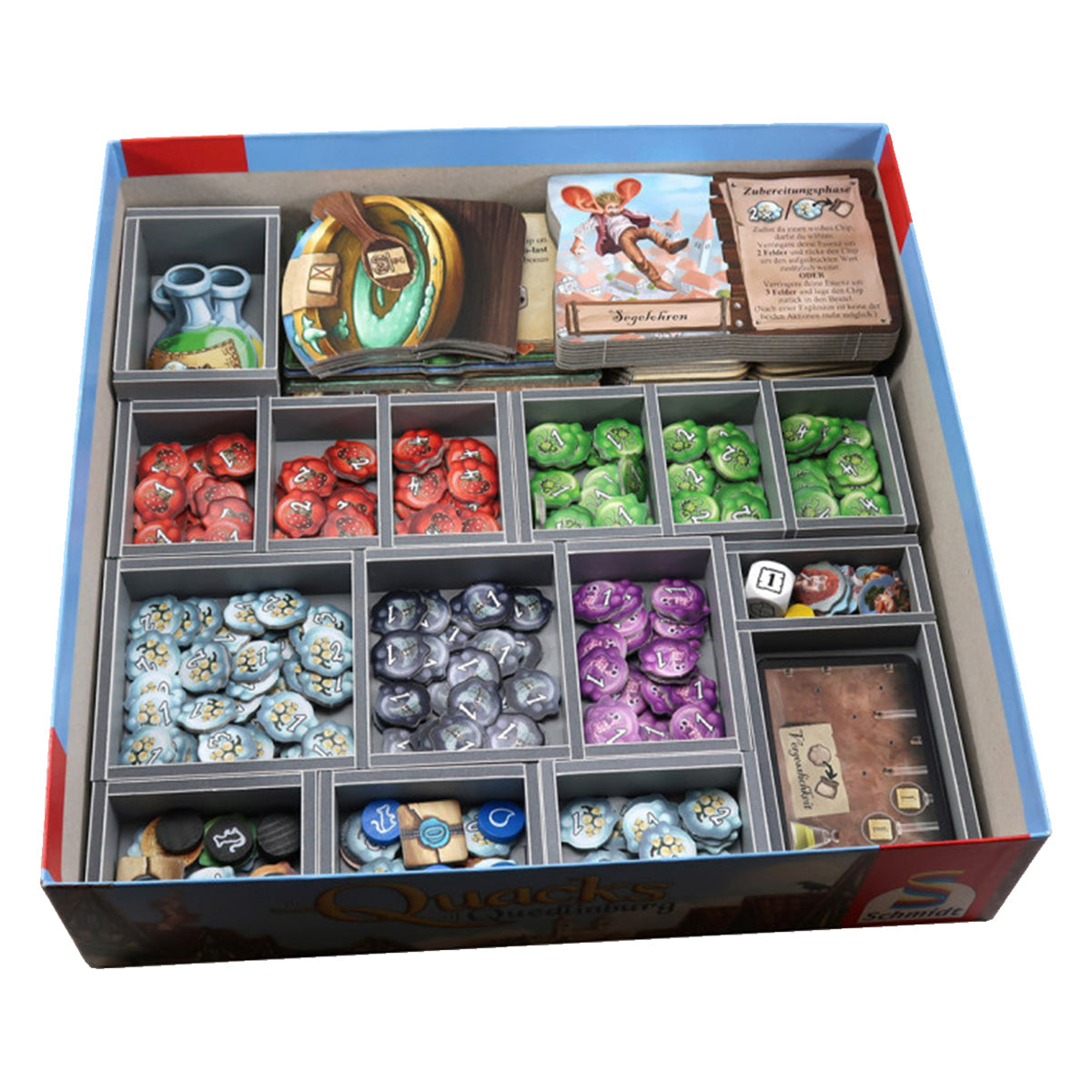 Folded Space Game Inserts Quacks of Quedlinburg and Expansions