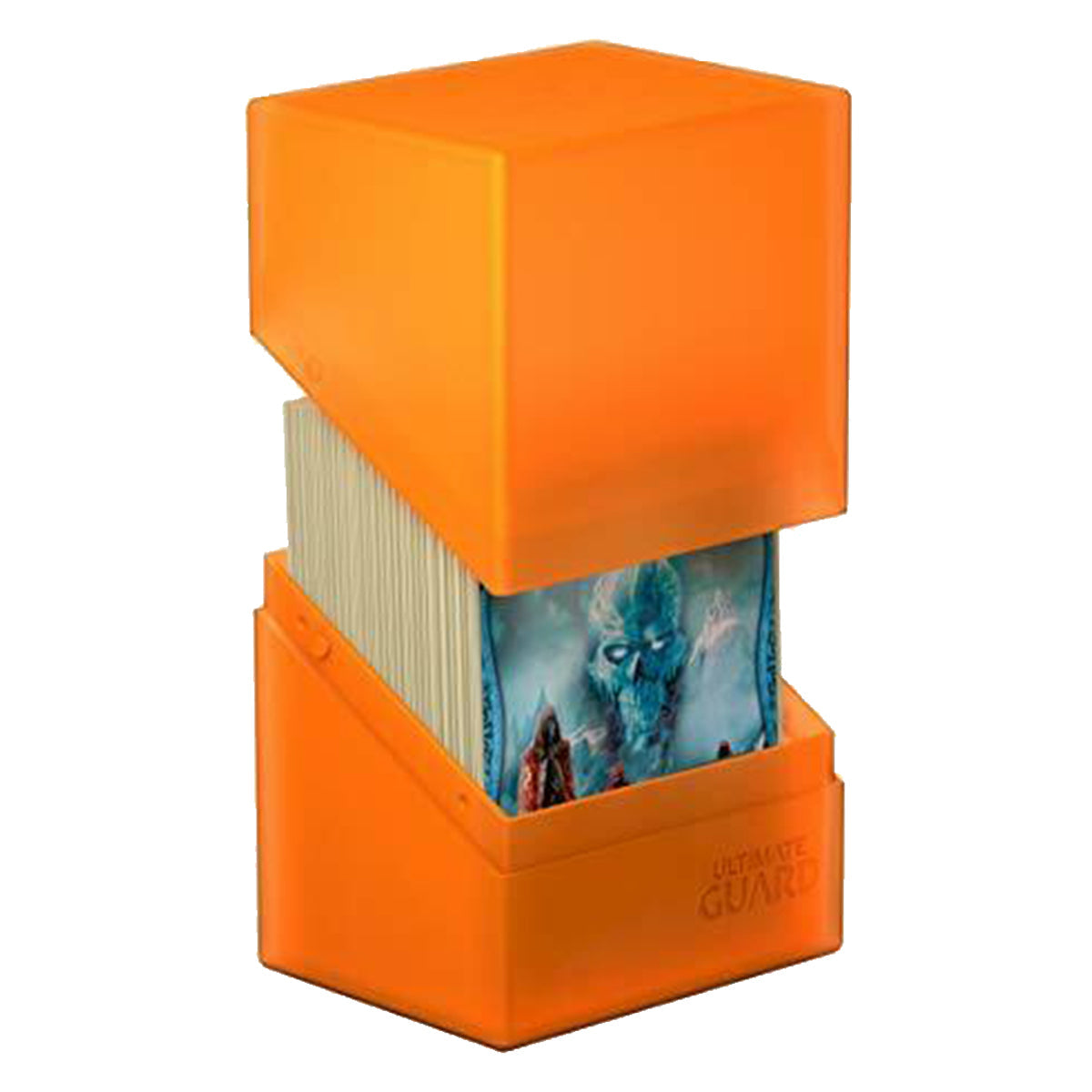 Ultimate Guard Boulder Deck Case 80+ Standard Size Poppy Topaz Deck Box