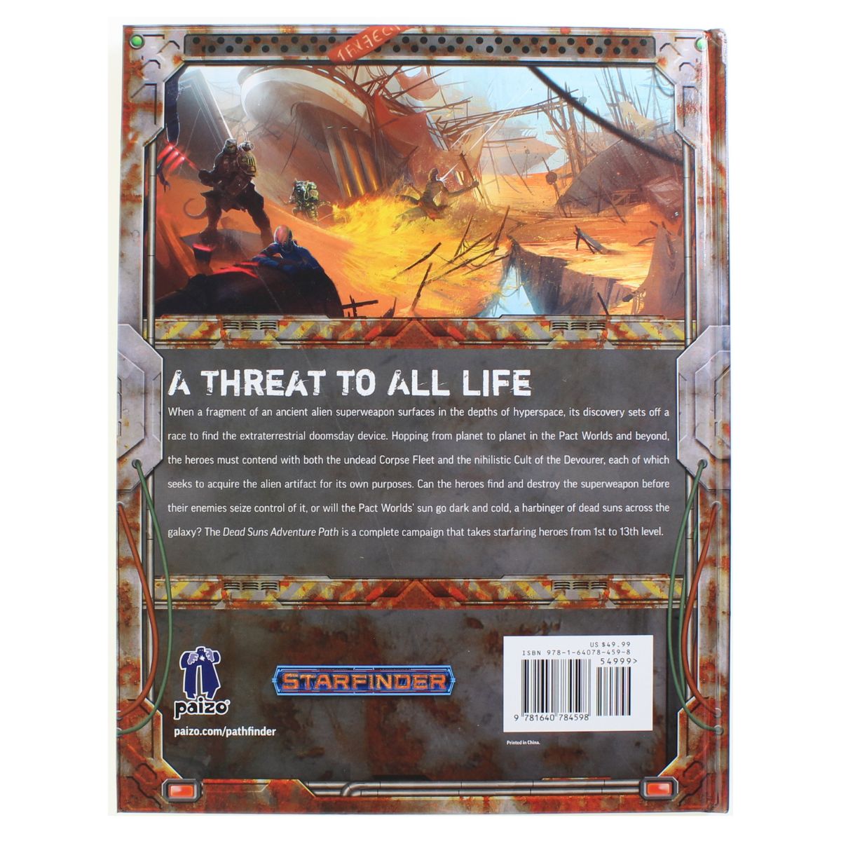 Starfinder RPG Adventure Path: Dead Suns