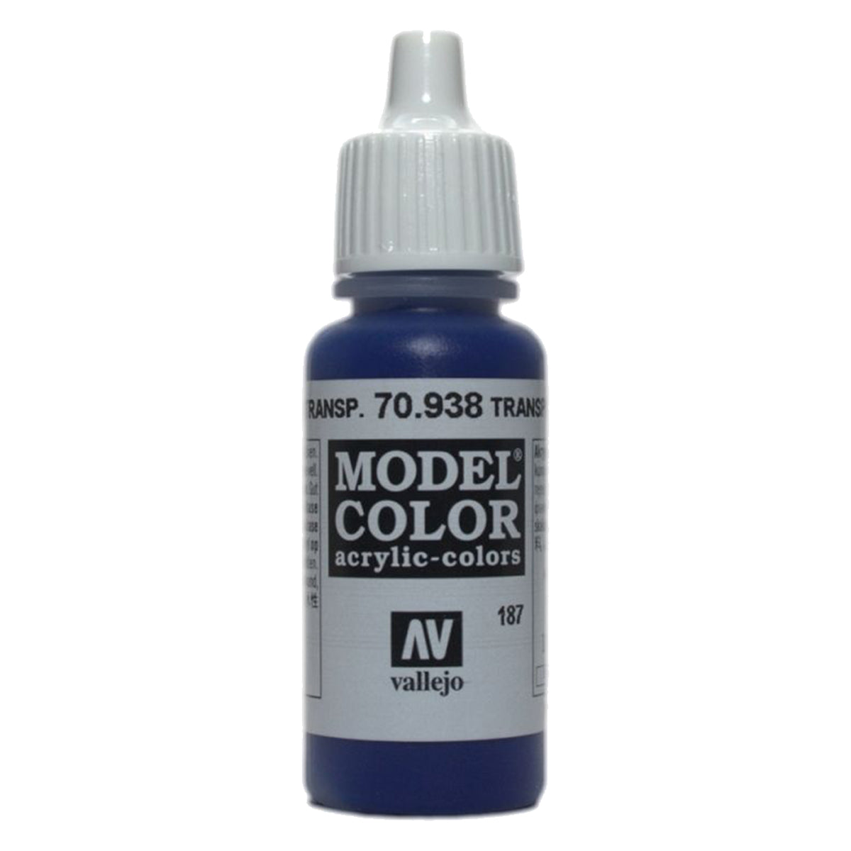 Vallejo Model Colour - Transparent Blue 17 ml