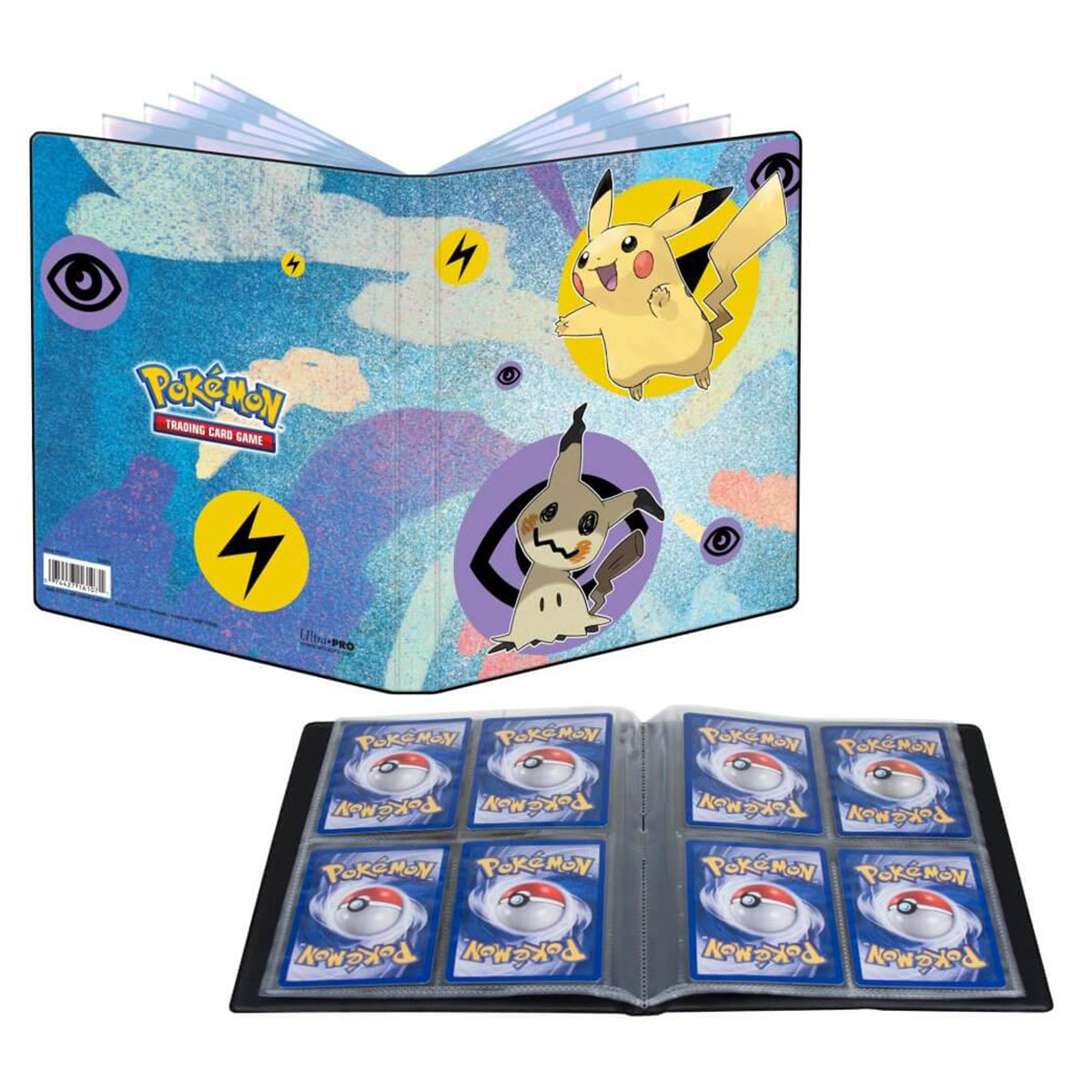 ULTRA PRO Pokemon - Portfolio - 4PKT Pikachu & Mimikyu