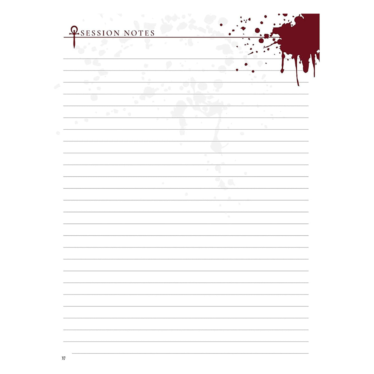 Vampire: The Masquarade 5th Edition - Character Journal
