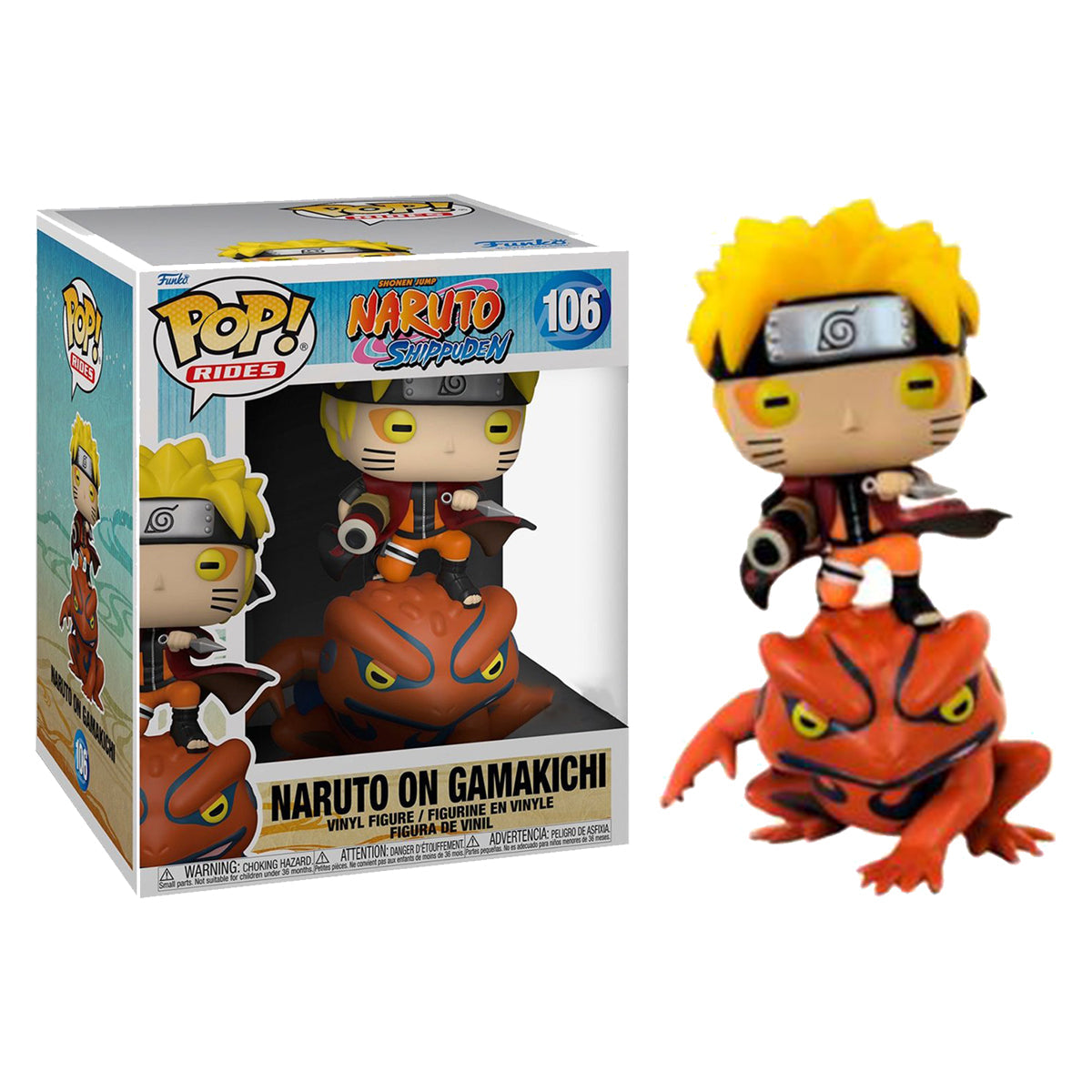 Naruto: Shippuden Naruto Sage Mode on Gamakichi Pop! Ride