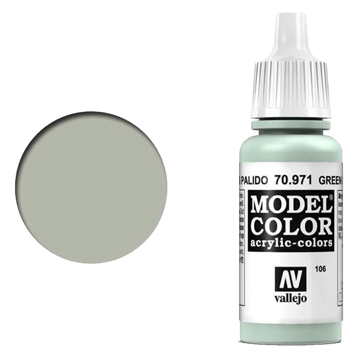 Vallejo Model Colour - Green Grey 17 ml