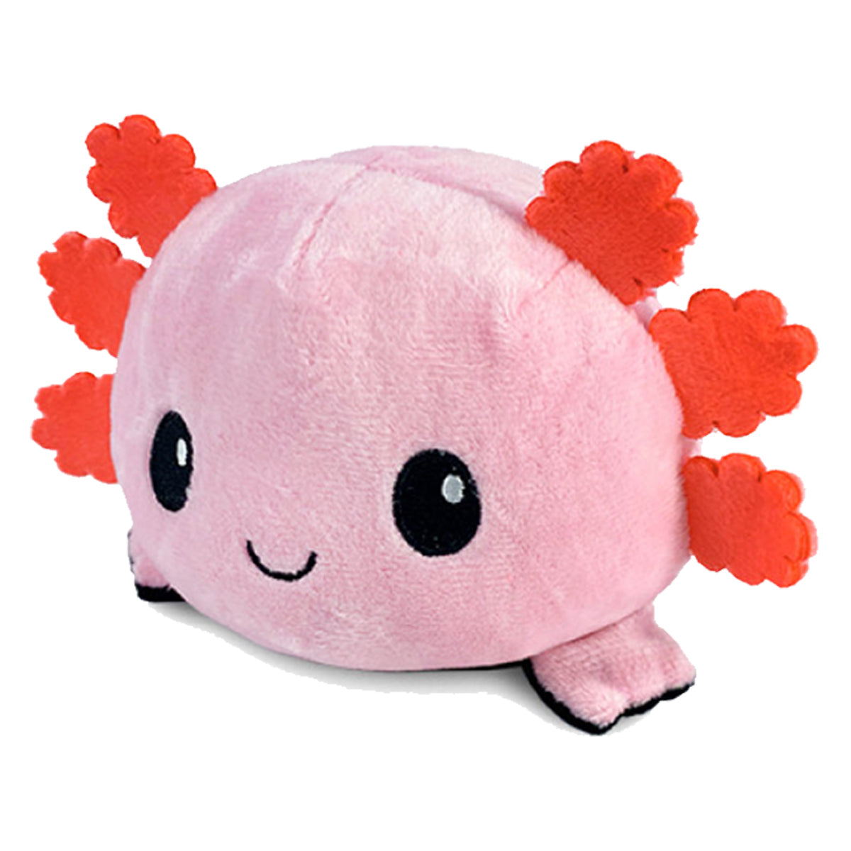 Reversible Plushie Axolotl Pink/Black