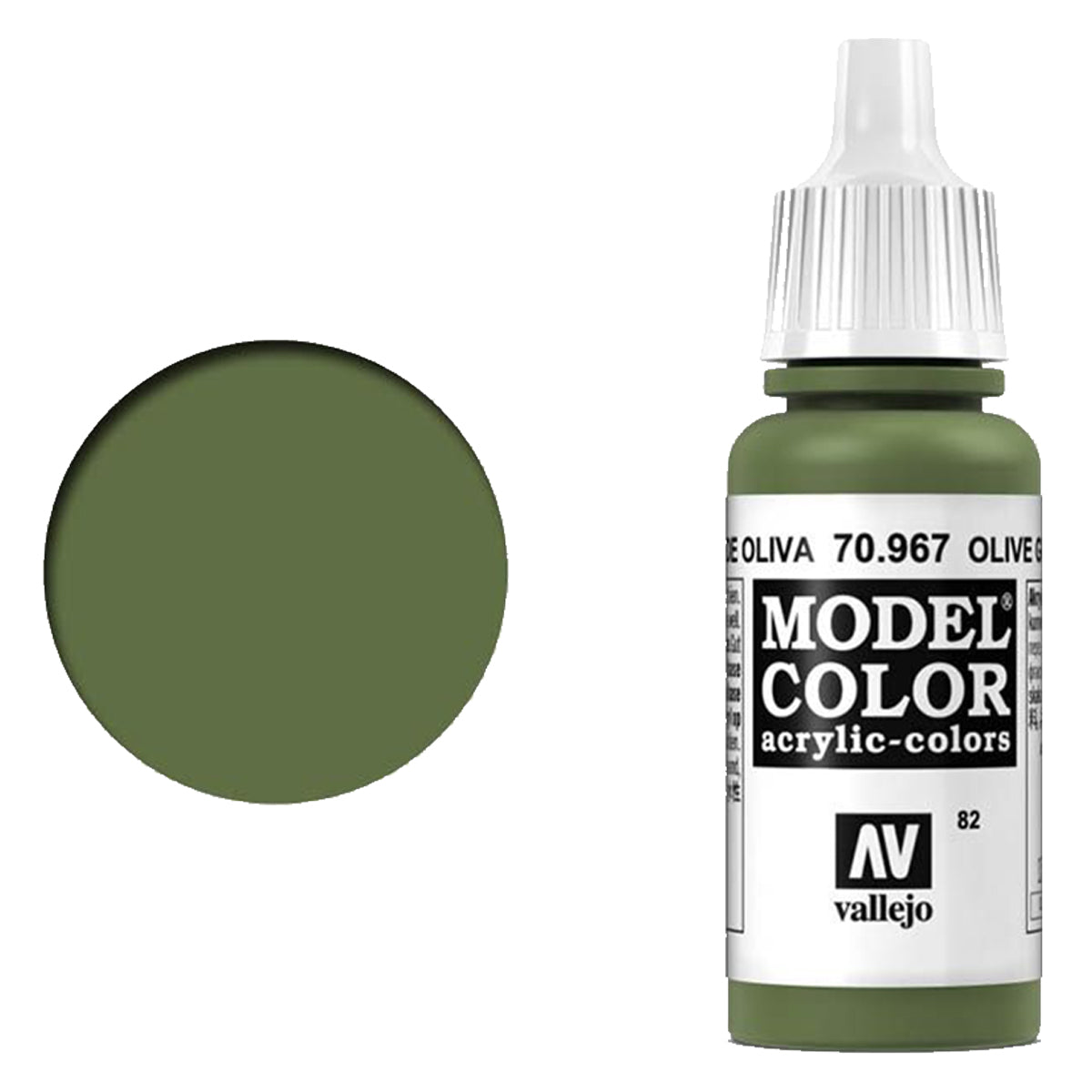Vallejo Model Colour - Olive Green 17 ml