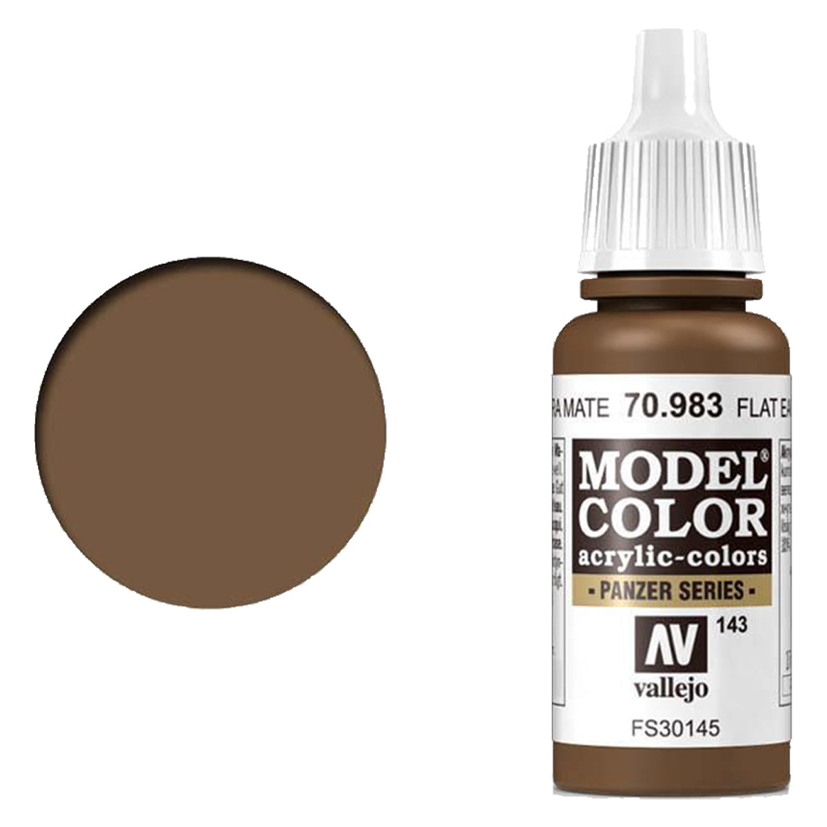 Vallejo Model Colour - Flat Earth 17 ml