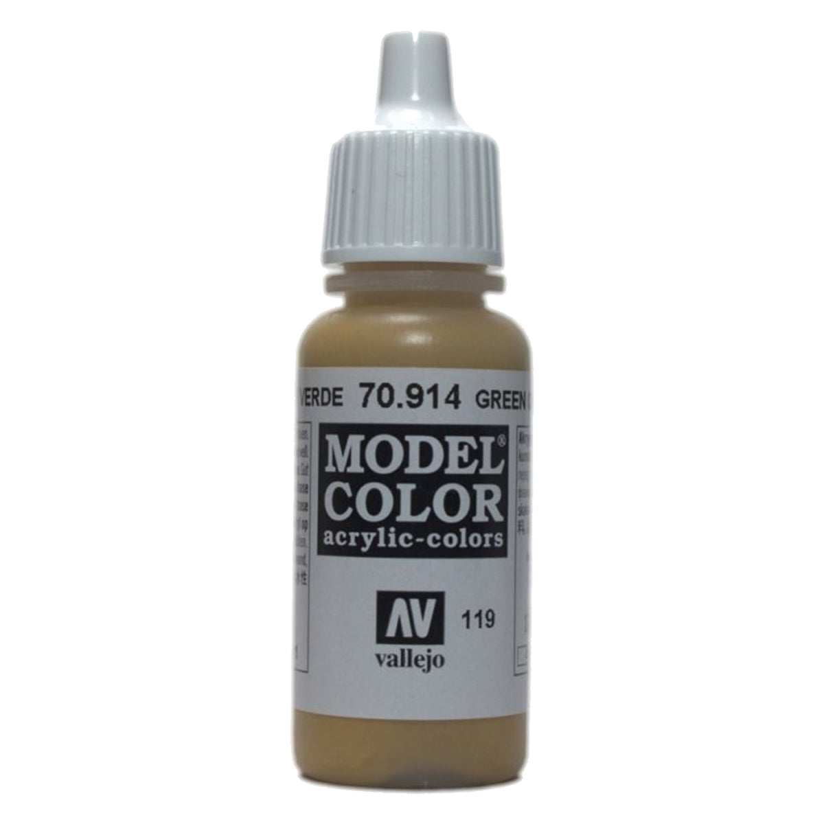 Vallejo Model Colour - Green Ochre 17 ml