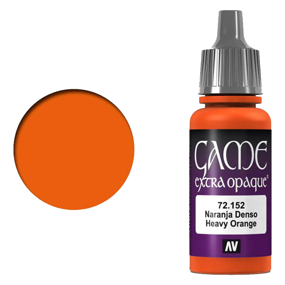 Vallejo Game Colour - Extra Opaque Heavy Orange 17 ml