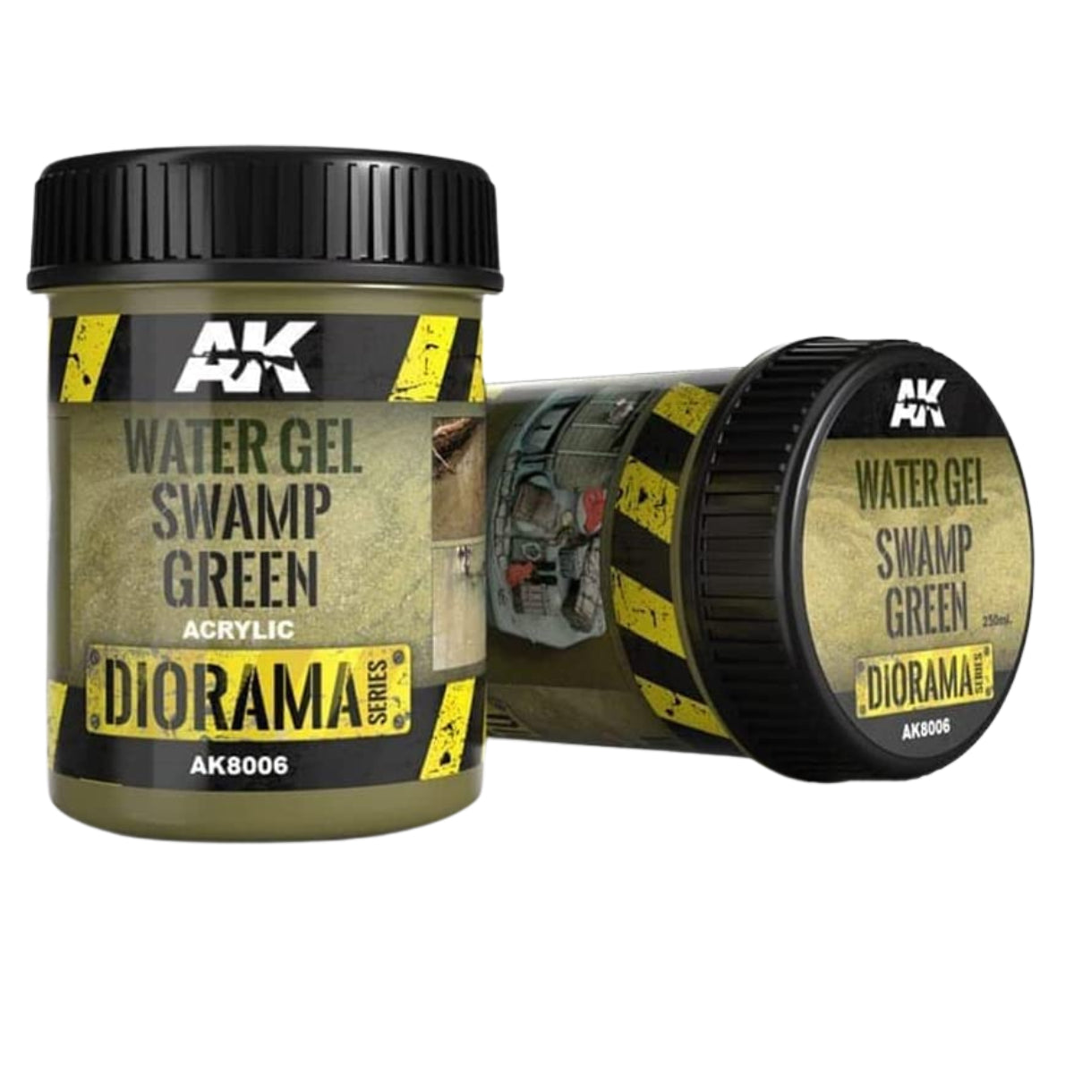 AK Interactive Dioramas - Water Gel Swamp Green Effects 250ml