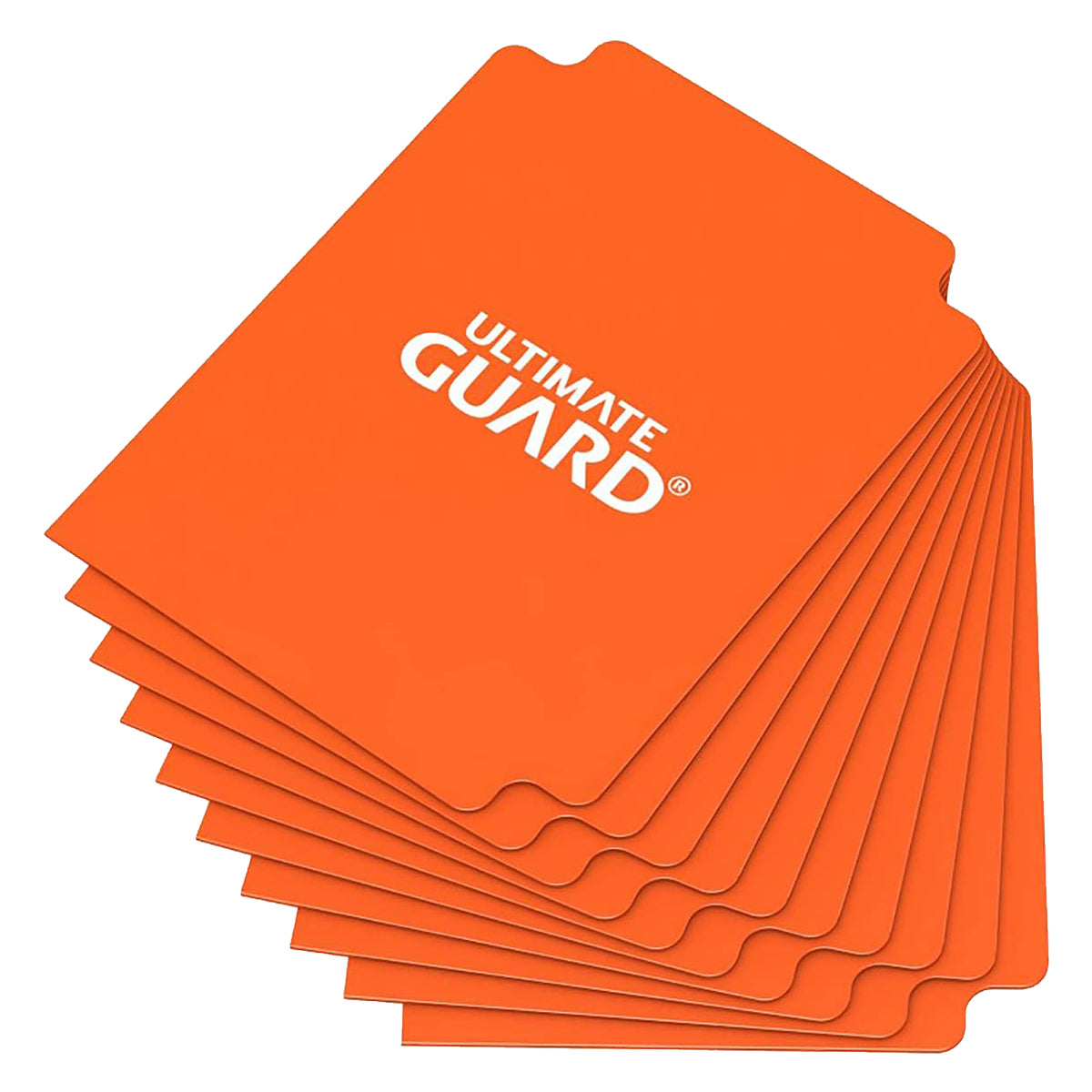 Ultimate Guard Card Dividers Standard Size Orange 10ct