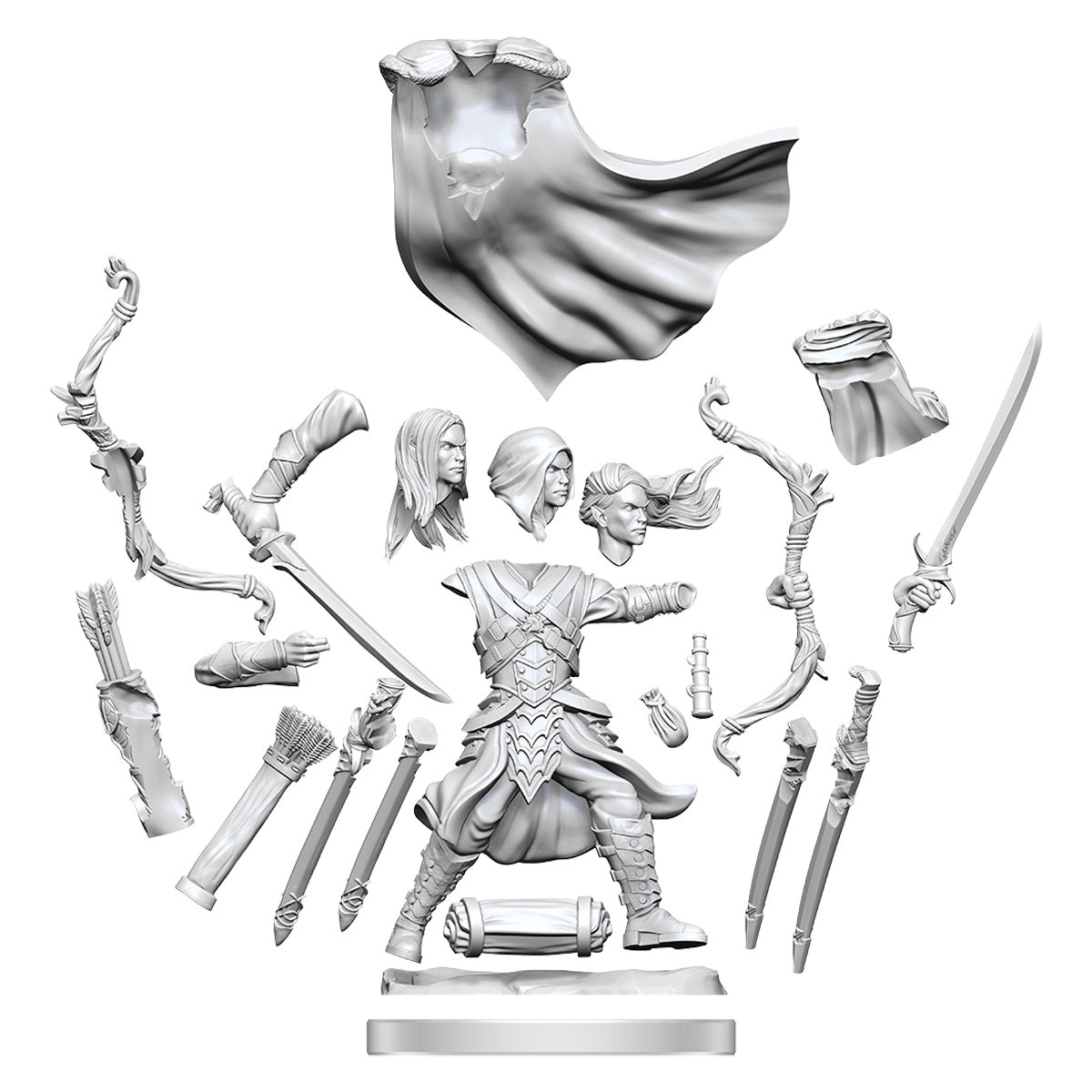 D&D Frameworks Elf Ranger Male