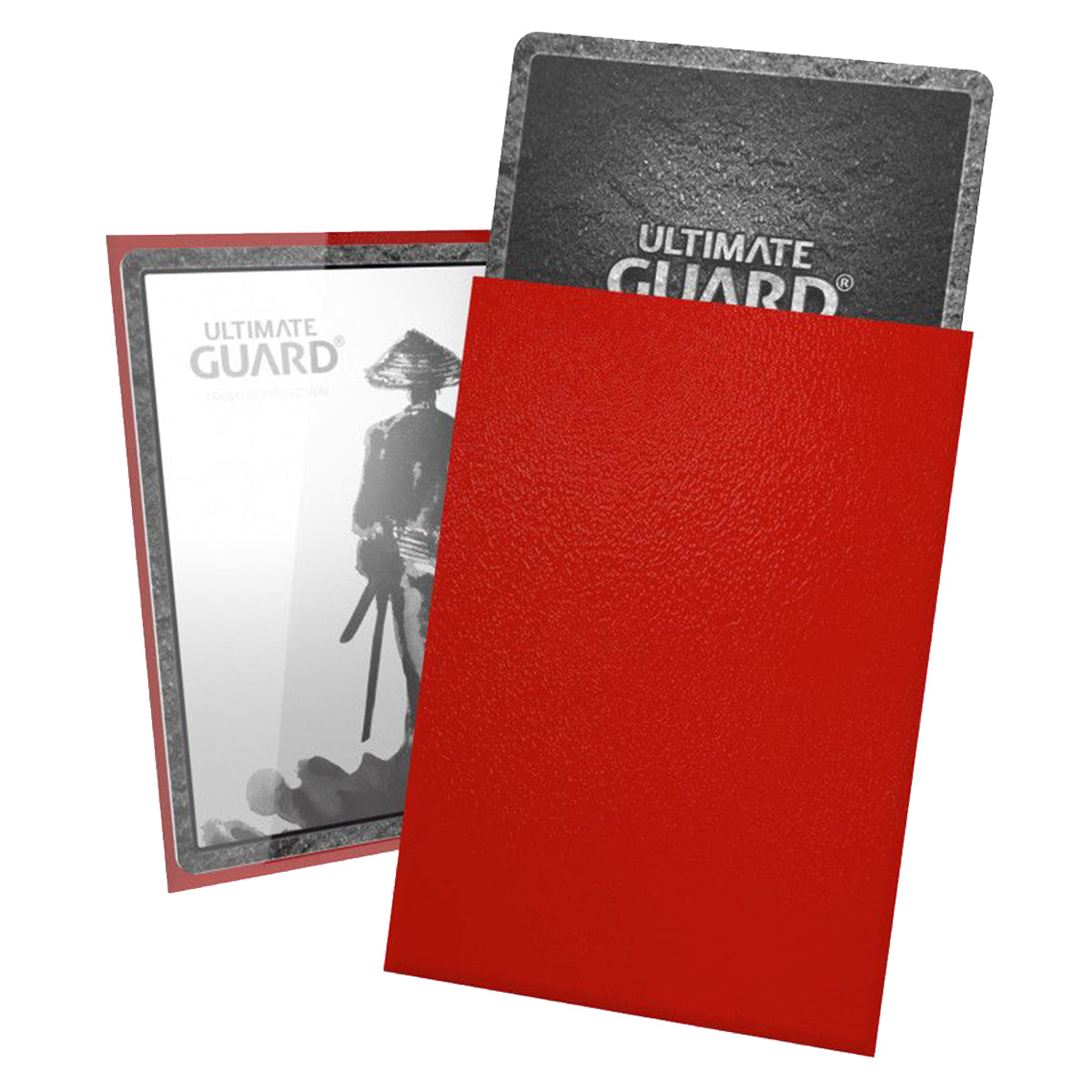 Ultimate Guard Katana Japanese Size Sleeves Red 60ct
