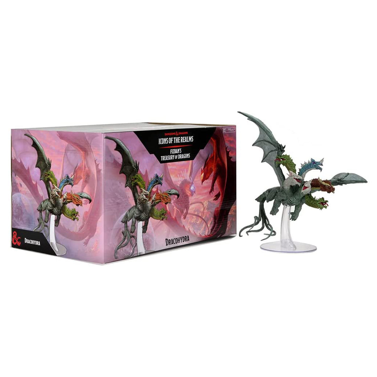 D&D Icons of the Realms Fizban's Treasury of Dragons Dracohydra Premium Set 2