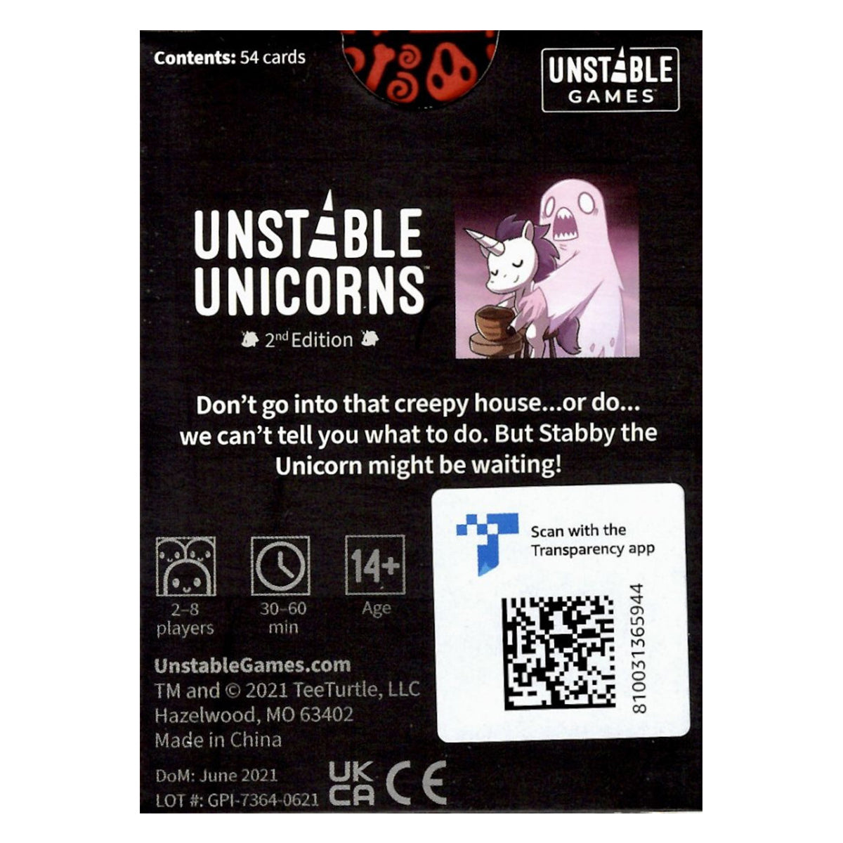 Unstable Unicorns Nightmares Expansion Pack