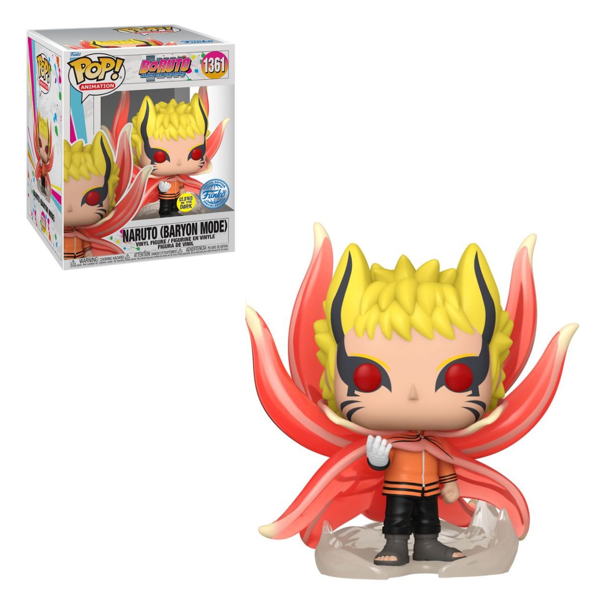 Boruto - Naruto Baryon Mode Glow 6" Pop! Vinyl