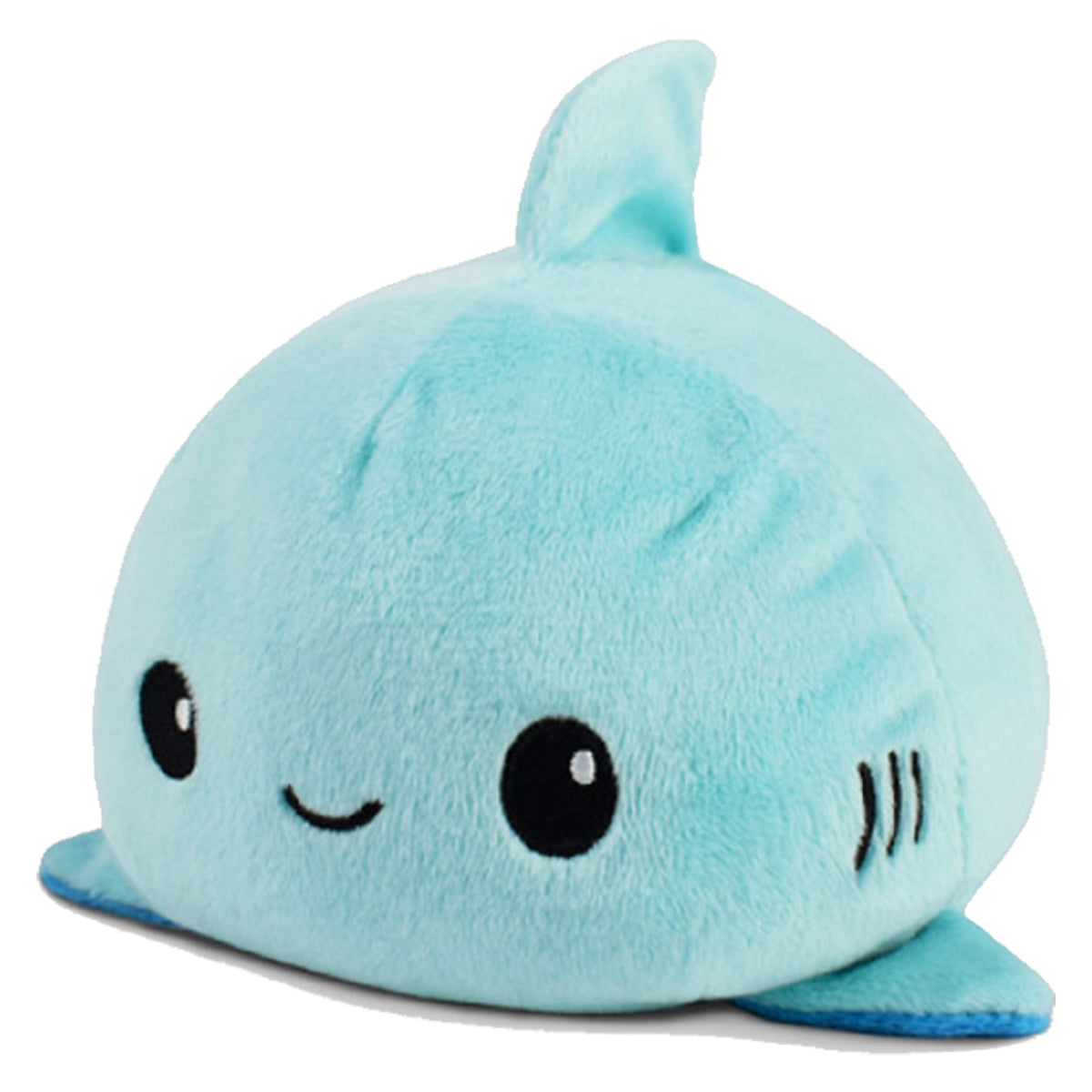 Reversible Plushie Shark Light Blue/Blue